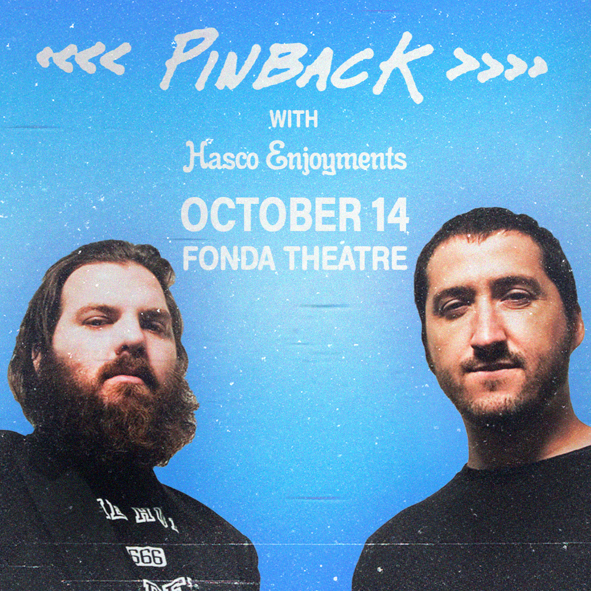 Pinback at The Fonda Theatre on Tuesday, October 14th