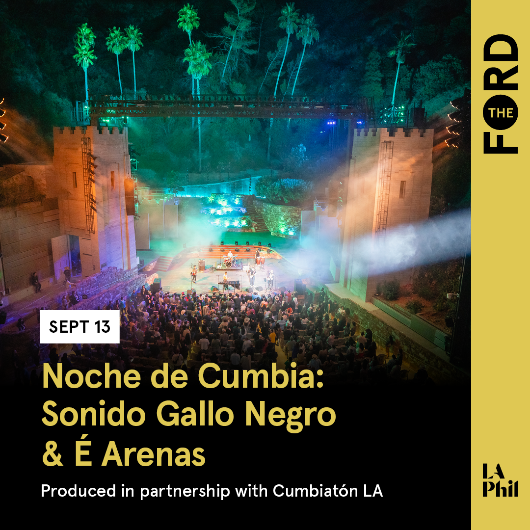 Noche de Cumbia: Sonido Gallo Negro & É Arenas at The Ford on Saturday, September 13th