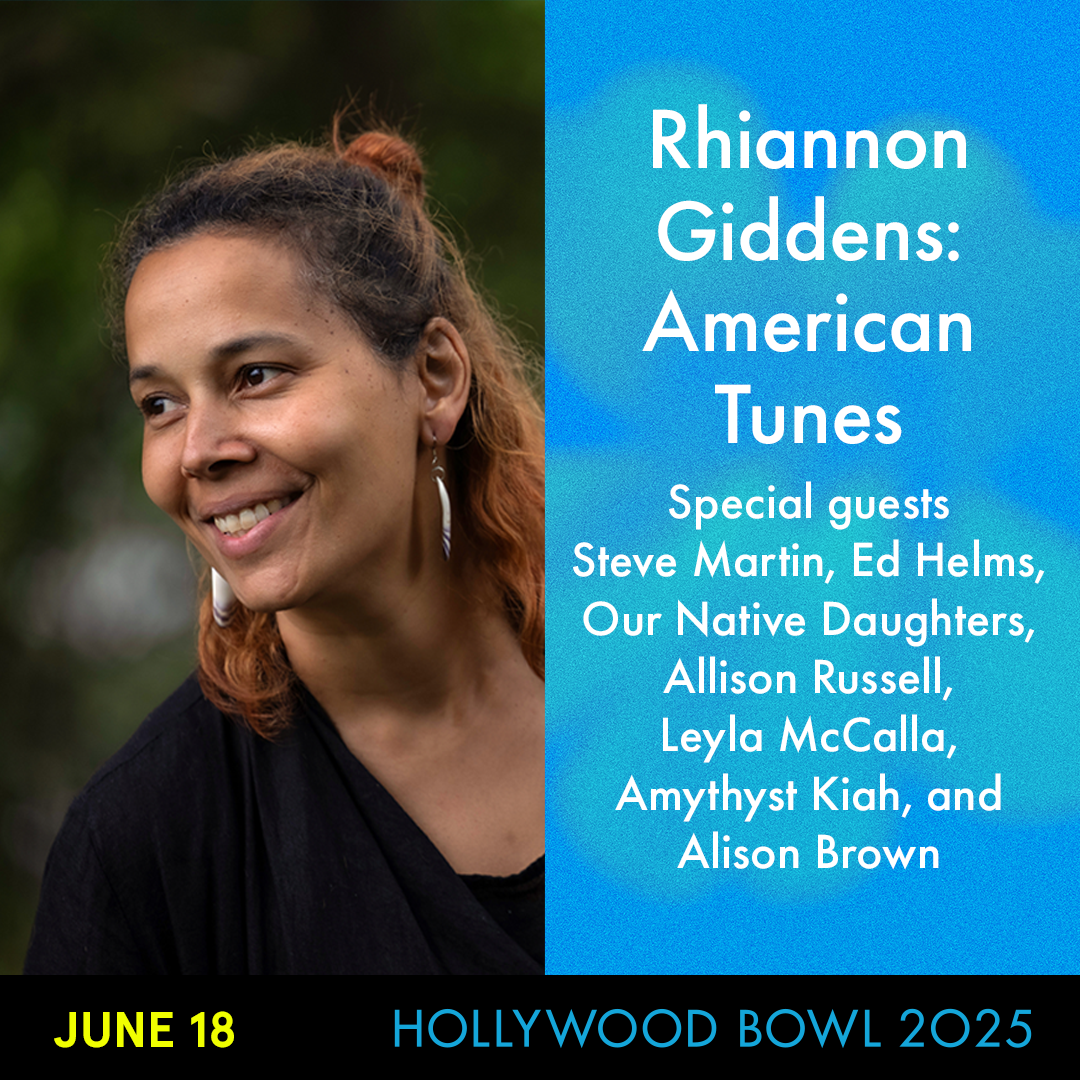 MEMBERS ONLY: Rhiannon Giddens: American Tunes at Hollywood Bowl on Wednesday, June 18, 2025