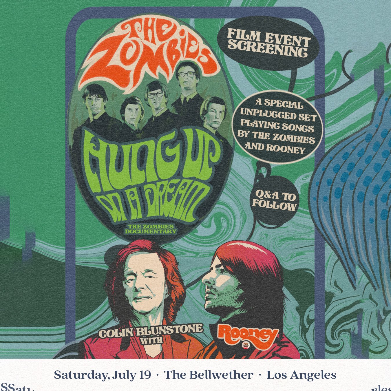 MEMBERS ONLY: Hung Up On A Dream at The Bellwether on Saturday, July 19th