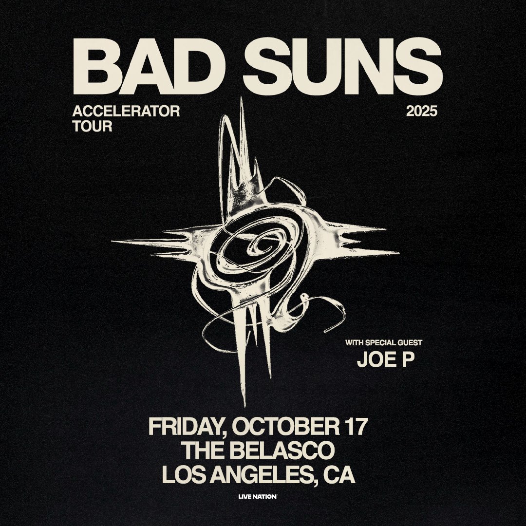 Bad Suns at The Belasco on Friday, October 17th