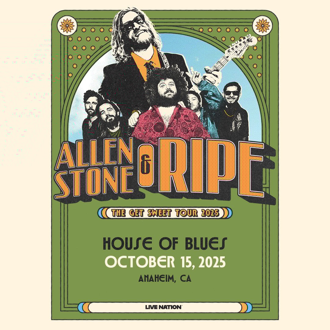 MEMBERS ONLY: Allen Stone at House of Blues on Wednesday, October 15th