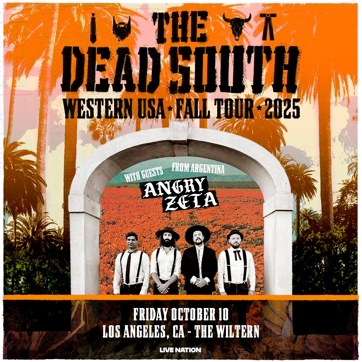 The Dead South at The Wiltern on Friday, October 10th