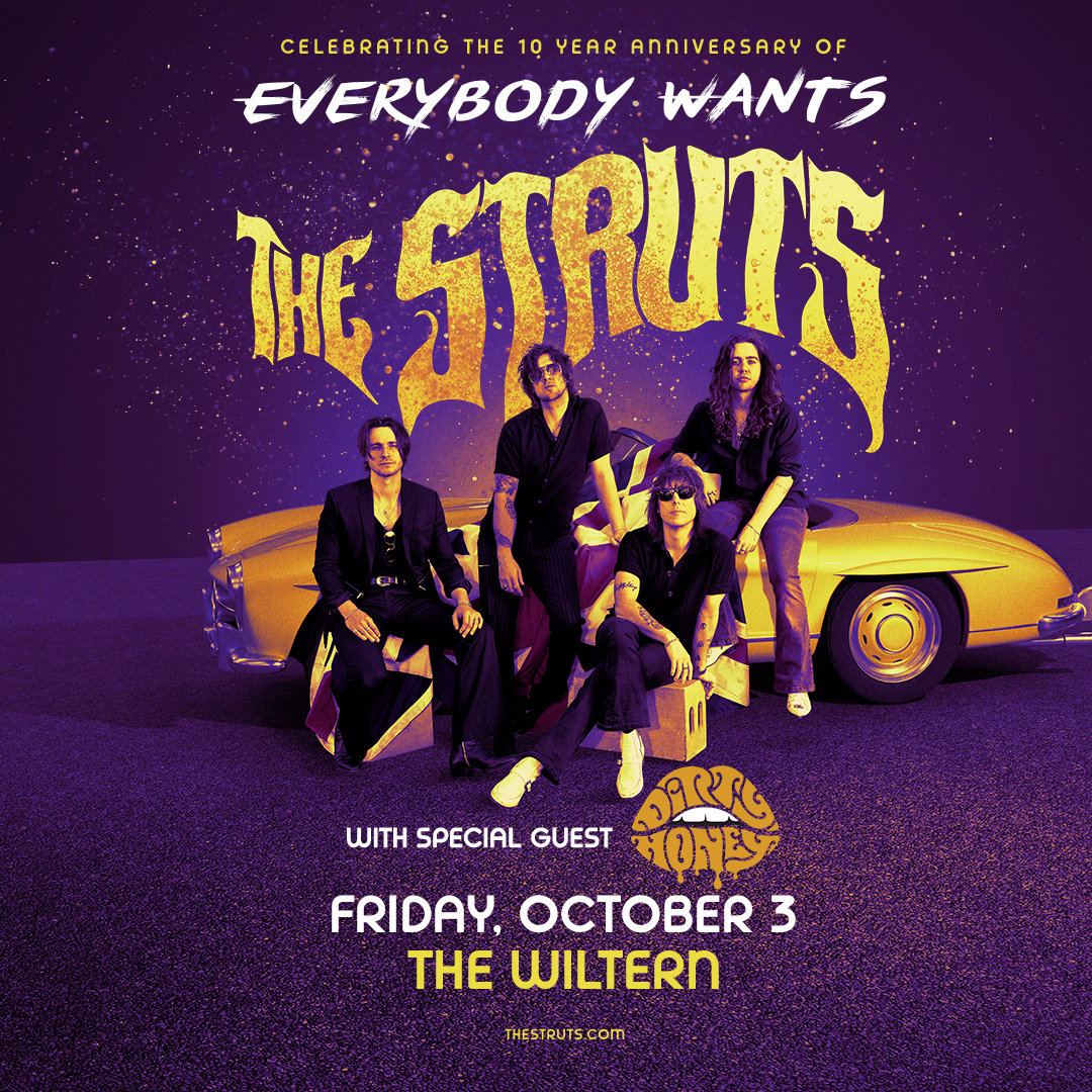 MEMBERS ONLY: The Struts at The Wiltern on Friday, October 3rd