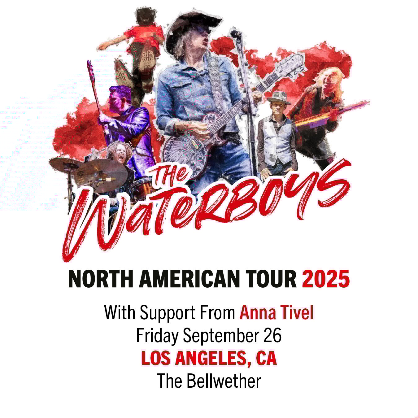 The Waterboys at The Bellwether on Friday, September 26th