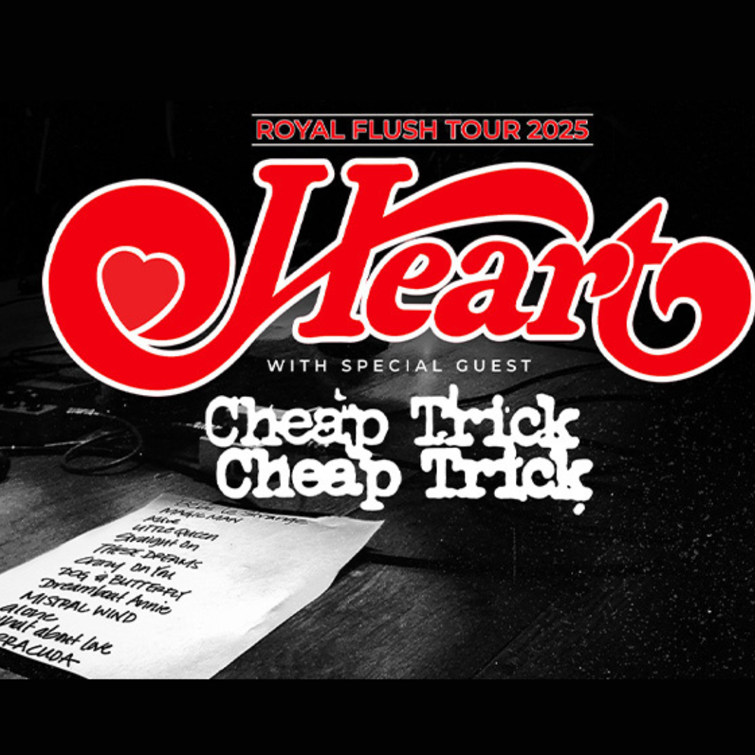 Heart & Cheap Trick at Honda Center on Tuesday, November 18th
