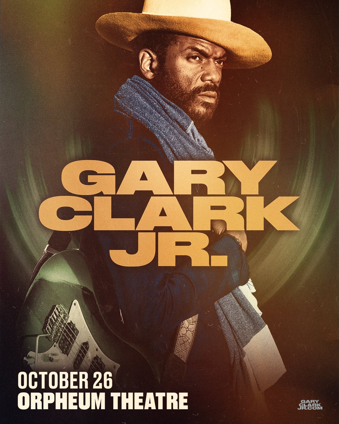 Gary Clark, Jr. at The Orpheum Theatre on October 26th