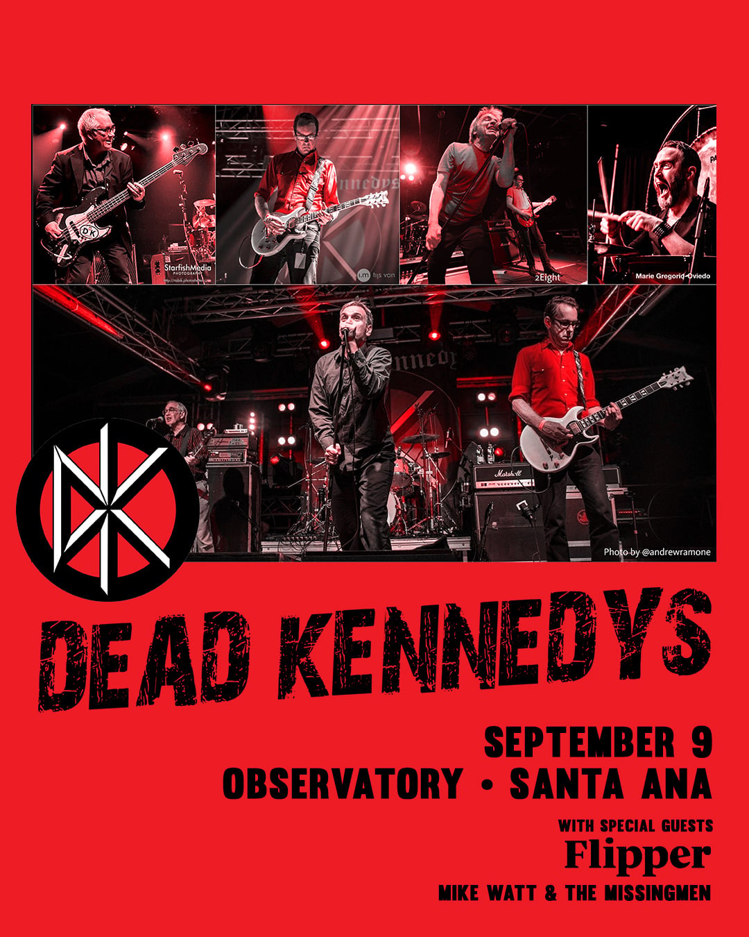 MEMBERS ONLY: Dead Kennedys at the Observatory OC on September 9