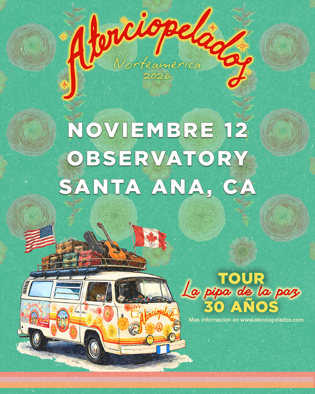 Aterciopelados at the Observatory in Santa Ana on Thursday, November 12