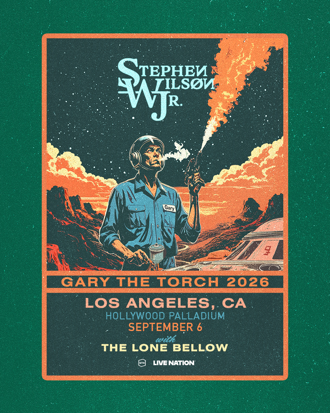 MEMBERS ONLY: Stephen Wilson Jr. at Hollywood Palladium on September 6