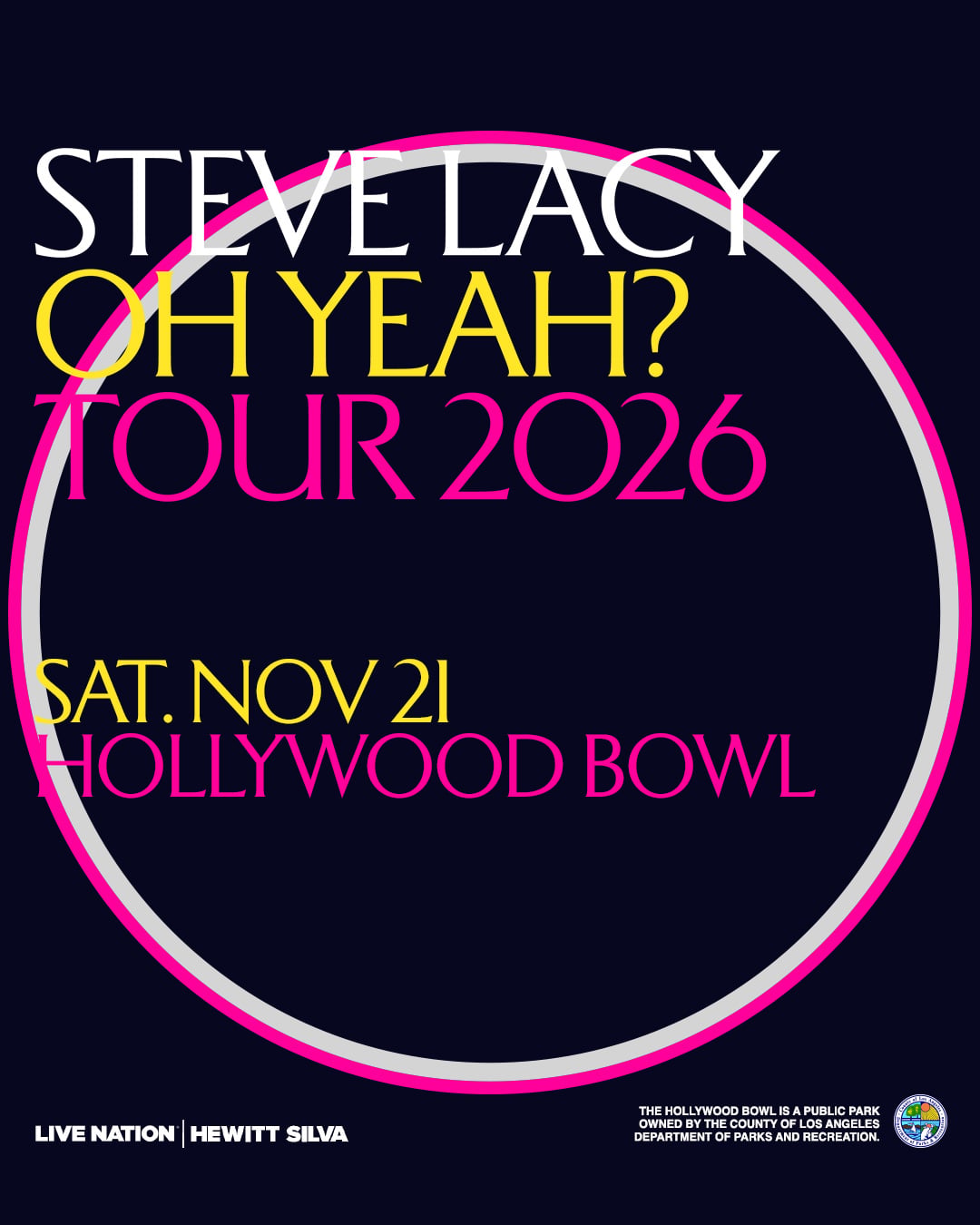 MEMBERS ONLY: Steve Lacy at the Hollywood Bowl on November 21