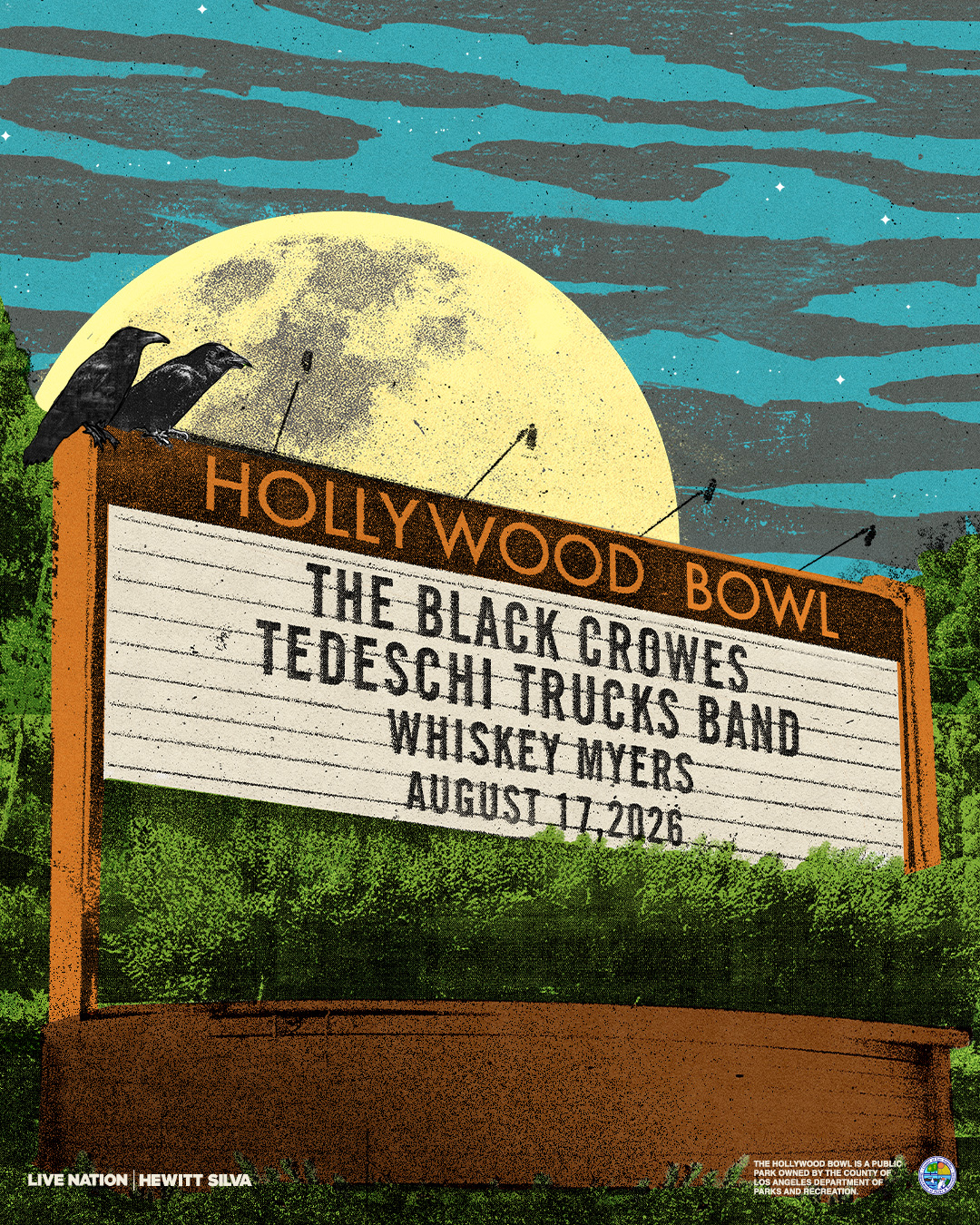MEMBERS ONLY: The Black Crowes at The Hollywood Bowl on Monday, August 17, 2026