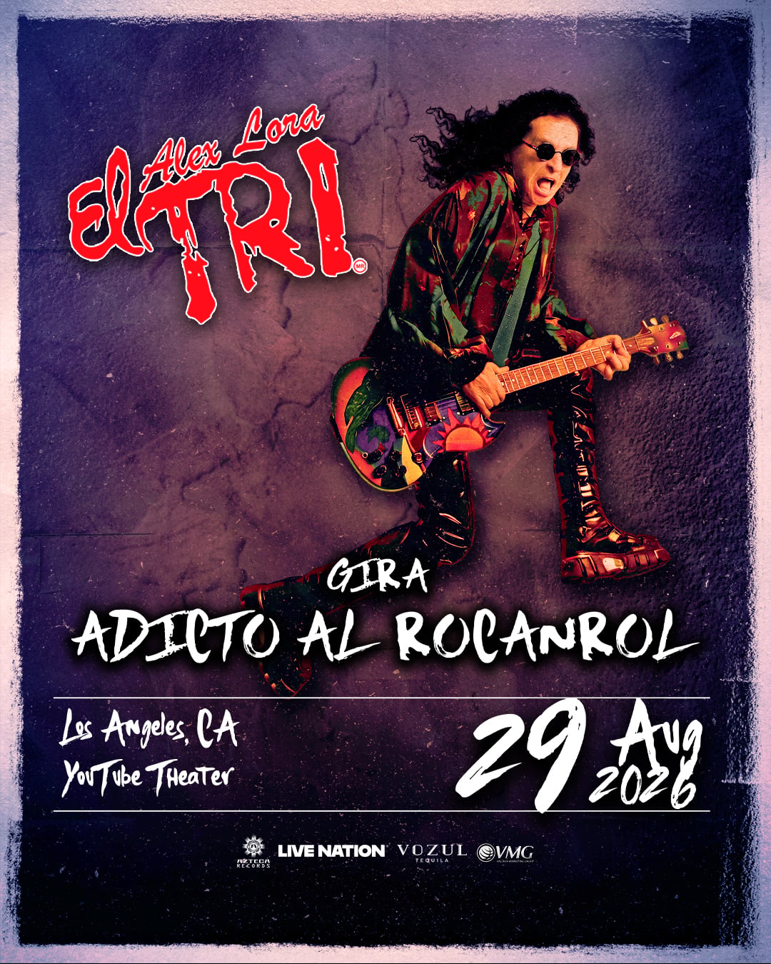 El Tri at the YouTube Theatre on Saturday, August 29