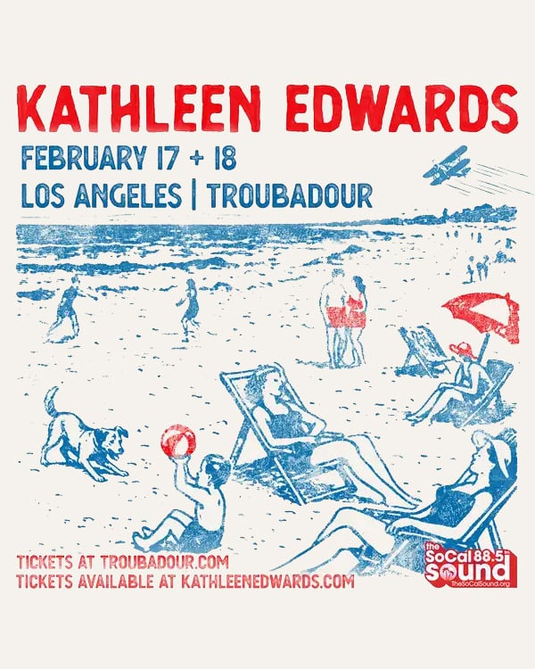 MEMBERS ONLY: The SoCal Sound presents Kathleen Edwards on February 18