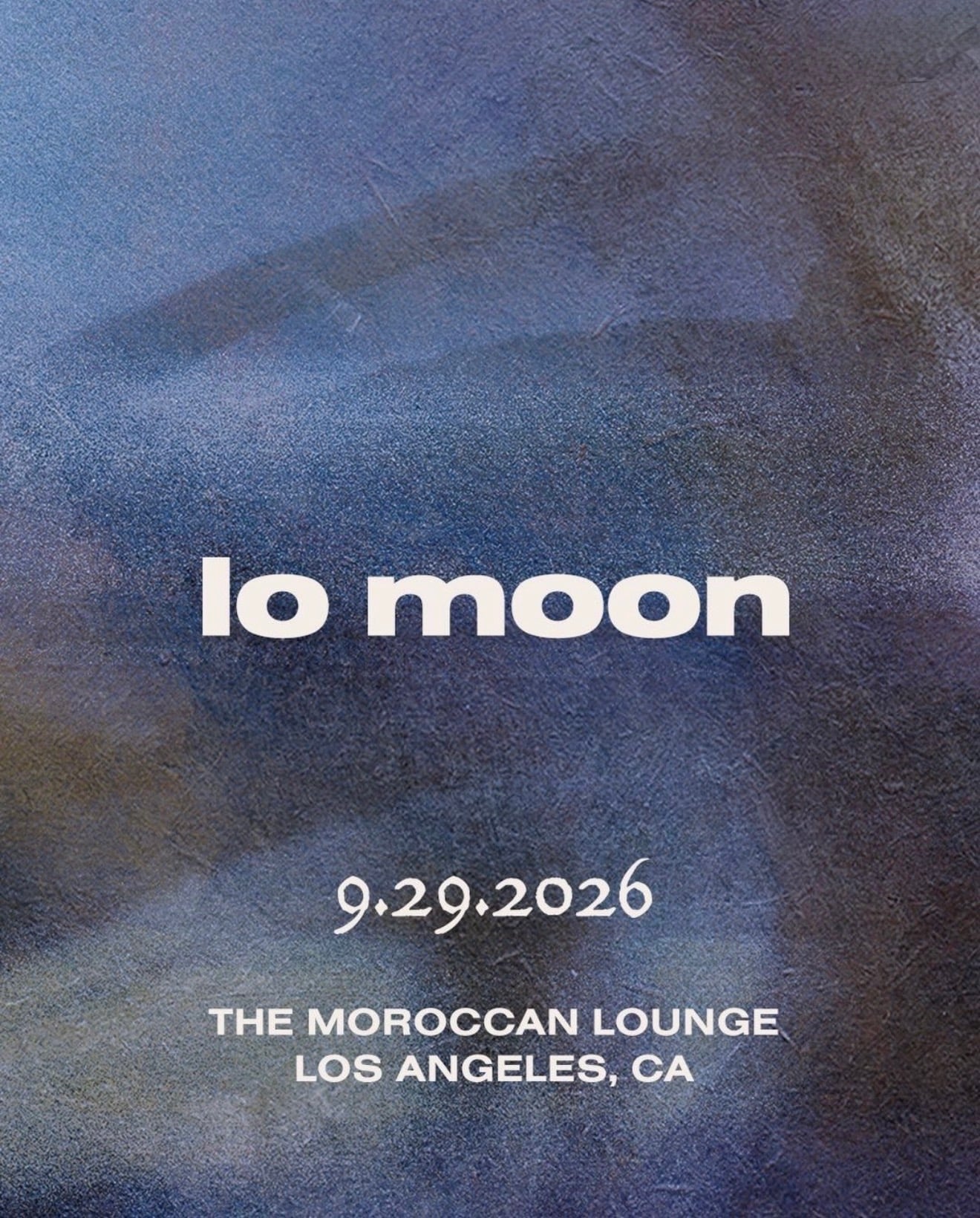 Lo Moon at The Moroccan Lounge on September 29