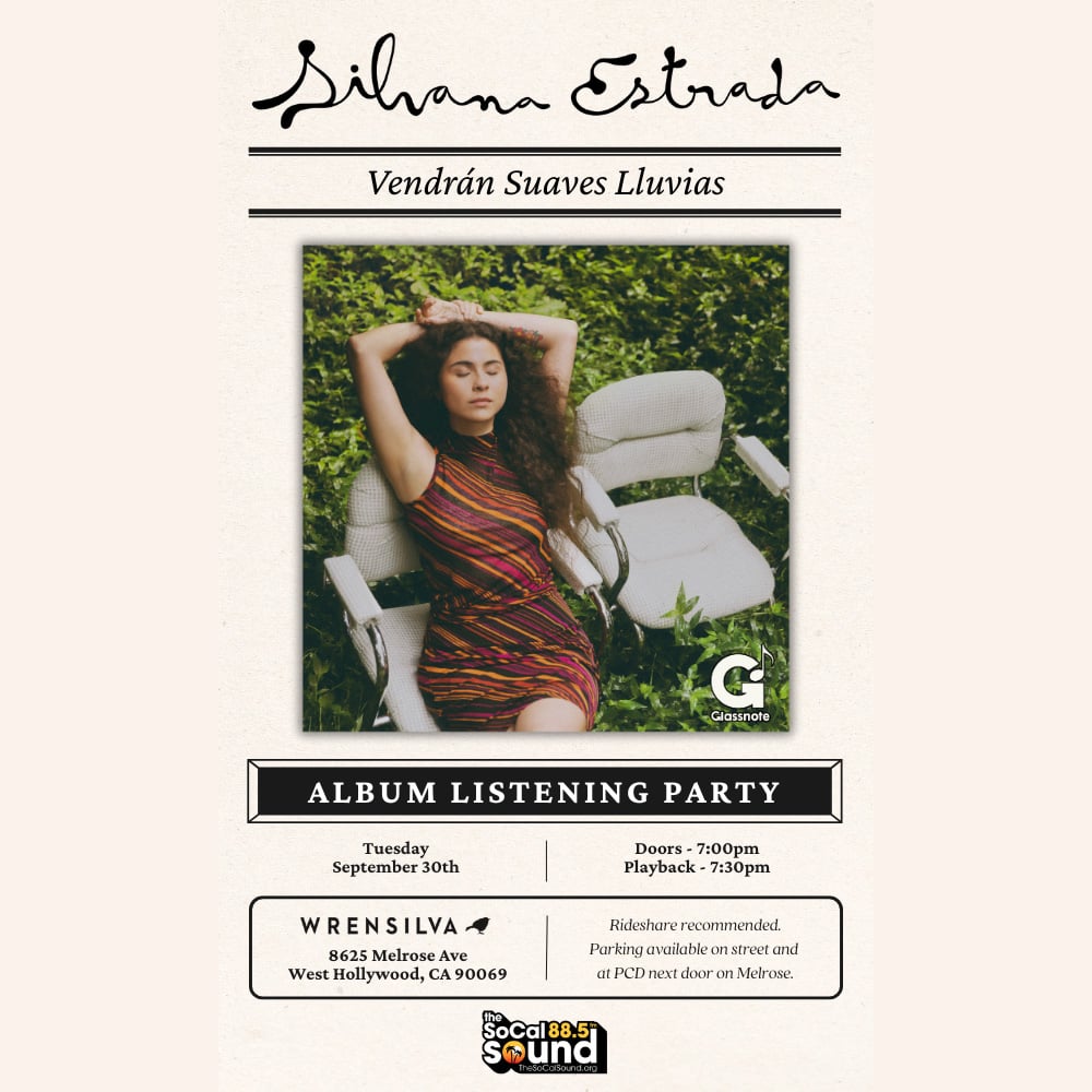 MEMBERS ONLY: Exclusive Silvana Estrada Listening Party at Wrensilva on Tuesday, September 30