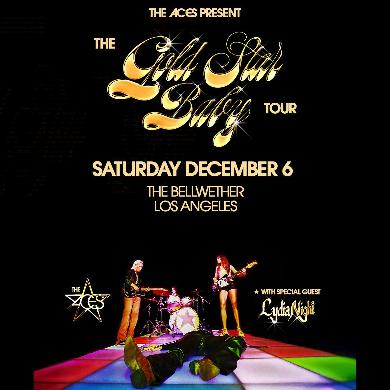 The Aces at The Bellwether on Saturday, December 6th