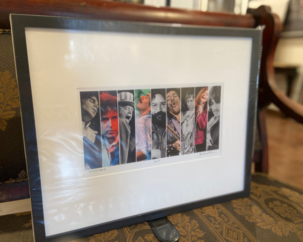 Baron Wolman Multiplex Framed Print 612 