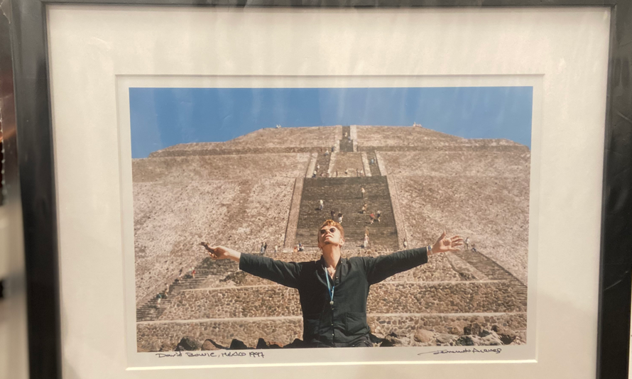 David Bowie by Fernando Aceves Framed Print 890