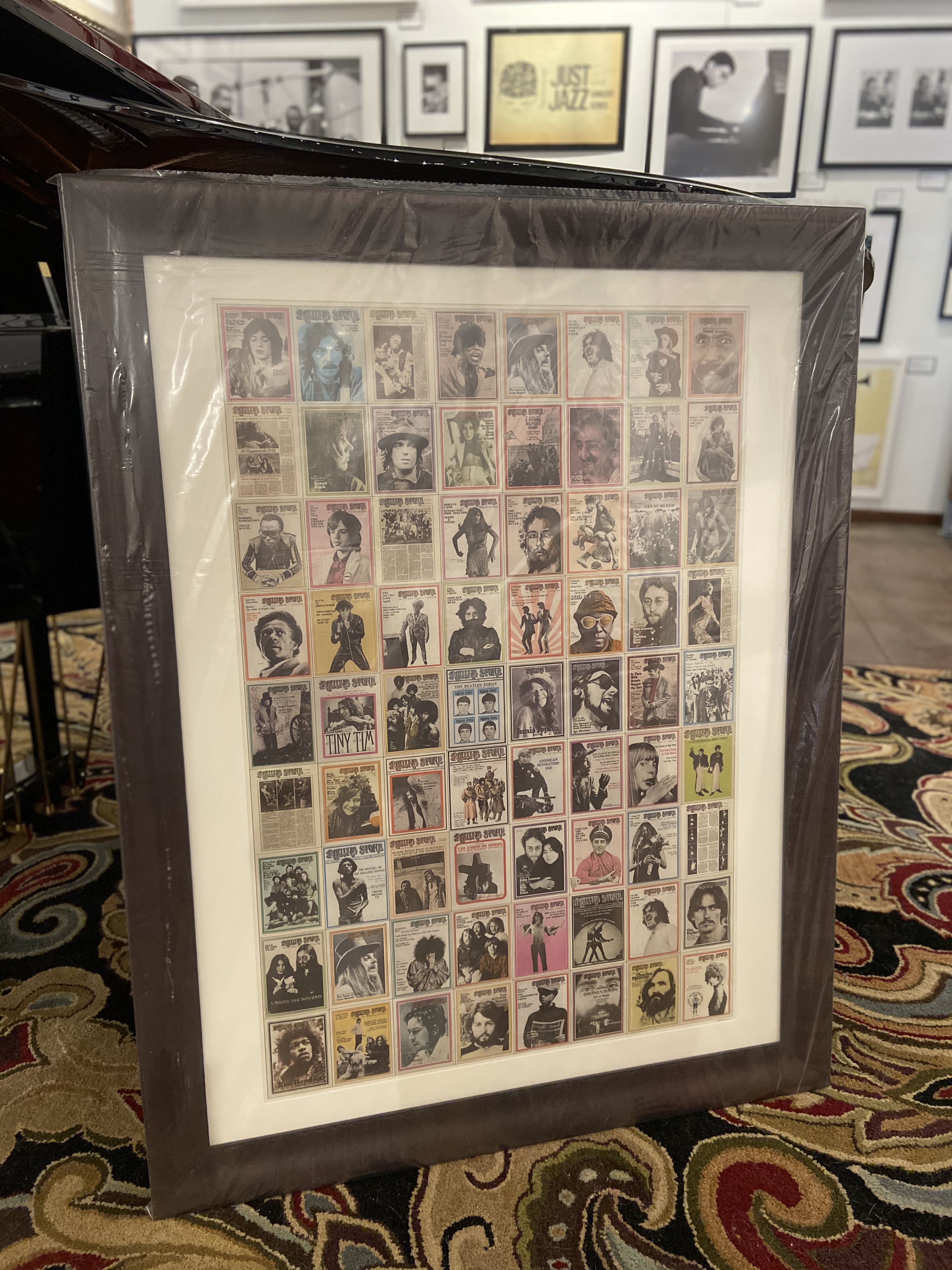 Rolling Stone Magazine Framed Poster 