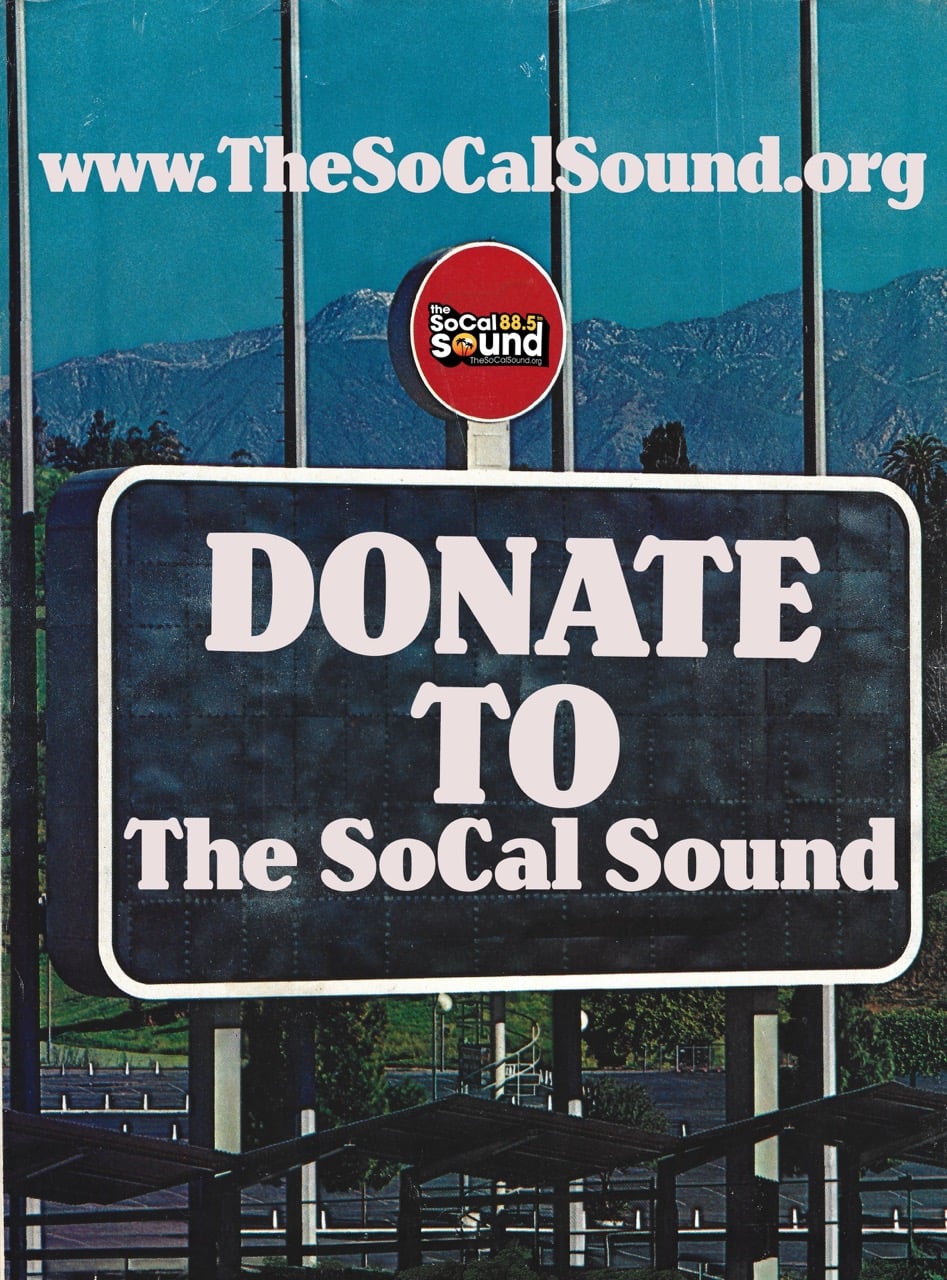 Support The SoCal Sound Spring Fundraising Drive