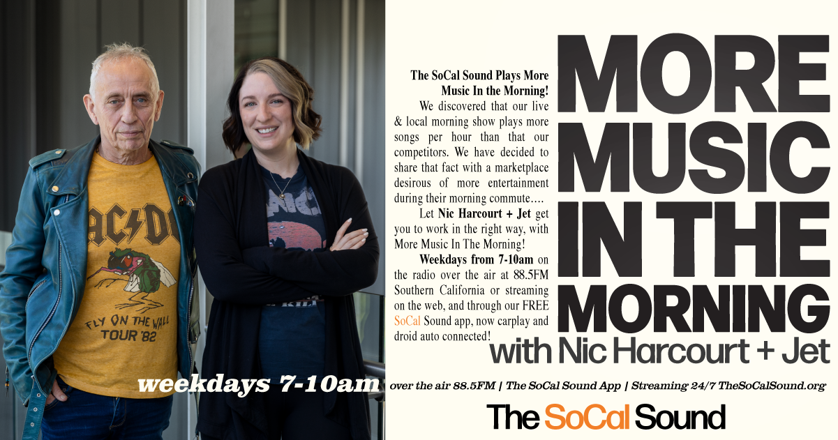 More Music In The Morning with Nic Harcourt + Jet